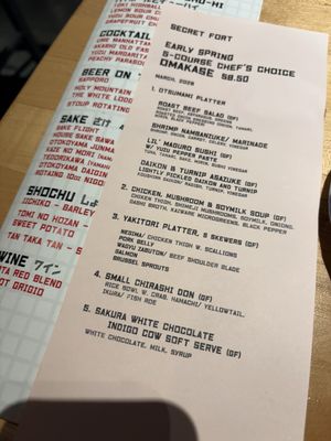 Menu photo 1 Secret Fort Seattle, WA Menu photo 1 Secret Fort Seattle, WA