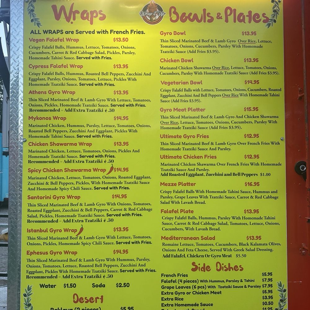 Wrap It Up - Food Trucks Near Me - Moab, Utah Wrap It Up - Food Trucks Near Me - Moab, Utah