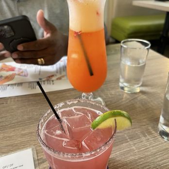 LoLa - Mount Pleasant - Hurricane and the seasonal margarita (peach and berry) - Cajun/Creole Near Me - Mount Pleasant, South Carolina LoLa - Mount Pleasant - Hurricane and the seasonal margarita (peach and berry) - Cajun/Creole Near Me - Mount Pleasant, South Carolina