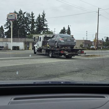 A Better Towing - The ole girl getting a tow - Roadside Assistance Near Me - Chehalis, Washington A Better Towing - The ole girl getting a tow - Roadside Assistance Near Me - Chehalis, Washington