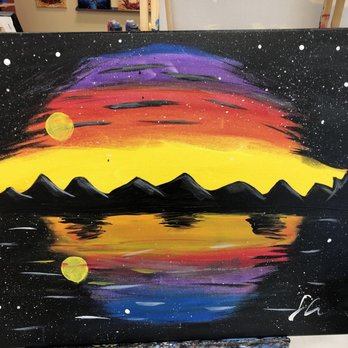 Painting with a Twist - My first art piece! - Paint & Sip Near Me - Deerfield Beach, Florida Painting with a Twist - My first art piece! - Paint & Sip Near Me - Deerfield Beach, Florida