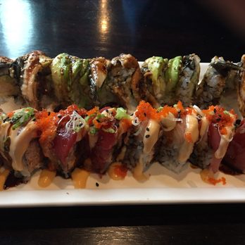 Senro Sushi - Shelby and Dragon Roll - Sushi Bars Near Me - San Jose, California Senro Sushi - Shelby and Dragon Roll - Sushi Bars Near Me - San Jose, California