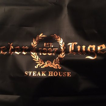 Peter Luger - The black bag of leftovers. - Steakhouses Near Me - Brooklyn, New York