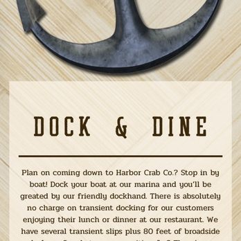 Harbor Crab - Docking information - American Near Me - Patchogue, New York