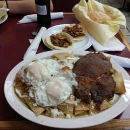 When I get hungry for real Mexican comfort foods I hit up Nacos tacos. Good servings and seasoned just right. Must have