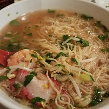 Pho Van - Shrimp and pork pho with egg noodles, cilantro and extra fried onions!! - Vietnamese Near Me - Pittsburgh, Pennsylvania Pho Van - Shrimp and pork pho with egg noodles, cilantro and extra fried onions!! - Vietnamese Near Me - Pittsburgh, Pennsylvania