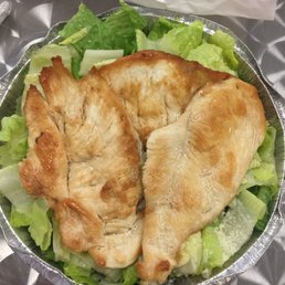 chicken not cut up and very dry! what a waste of money!