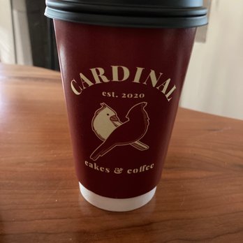 Cardinal Cakes & Coffee - Latte to go - Patisserie/Cake Shop Near Me - Copley, Ohio