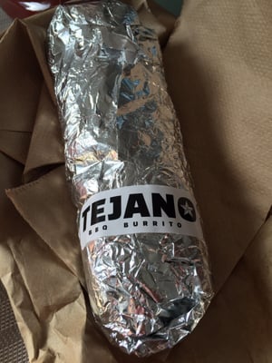 Tejano BBQ Burrito by null