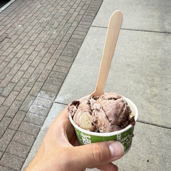 Ben & Jerry’s - Half Baked Ice Cream in a small cup - Ice Cream & Frozen Yogurt Near Me - Watkins Glen, New York Ben & Jerry’s - Half Baked Ice Cream in a small cup - Ice Cream & Frozen Yogurt Near Me - Watkins Glen, New York