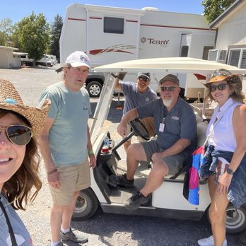 Sonoma County Fairgrounds RV Park - Rocky, our host for the weekend! - RV Parks Near Me - Santa Rosa, California