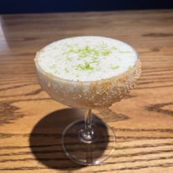 Key lime martini