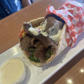 Maan's Mediterranean Grill - Ultra Gyro Wrap - Mediterranean Near Me - Oceanside, California Maan's Mediterranean Grill - Ultra Gyro Wrap - Mediterranean Near Me - Oceanside, California