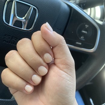 Natural Nails Spa - Uneven nail shaping job - Nail Salons Near Me - Long Beach, California Natural Nails Spa - Uneven nail shaping job - Nail Salons Near Me - Long Beach, California