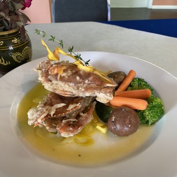 Oomboon Restaurant - Softshell crab in saffron sauce - French Near Me - Colonial Beach, Virginia Oomboon Restaurant - Softshell crab in saffron sauce - French Near Me - Colonial Beach, Virginia
