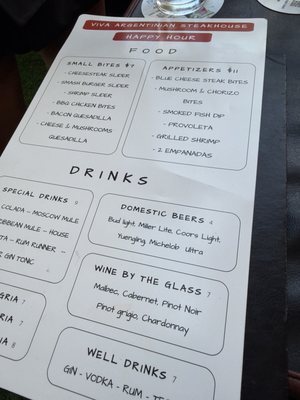 Menu photo 1 Viva Argentinian Steakhouse Key West, FL Menu photo 1 Viva Argentinian Steakhouse Key West, FL