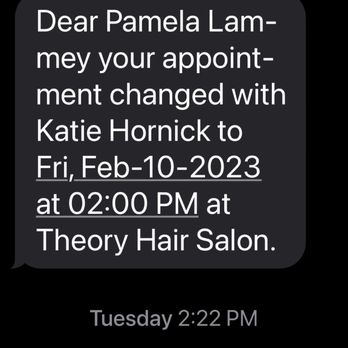 Theory Hair Salon - Messages from Theory. - Hair Salons Near Me - Bozeman, Montana Theory Hair Salon - Messages from Theory. - Hair Salons Near Me - Bozeman, Montana