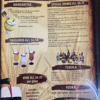 Alamitos Mexican Restaurant - Menu page 6 - Mexican Near Me - Cullman, Alabama