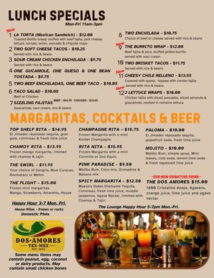 Menu photo 4 Dos Amores Tex Mex Hurst, TX Menu photo 4 Dos Amores Tex Mex Hurst, TX