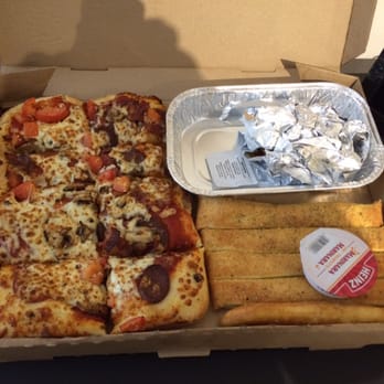 Pizza Hut - The dinner box , pizza, boneless chicken and breadsticks. Good amount for value. - Pizza Near Me - Kamloops, British Columbia Pizza Hut - The dinner box , pizza, boneless chicken and breadsticks. Good amount for value. - Pizza Near Me - Kamloops, British Columbia