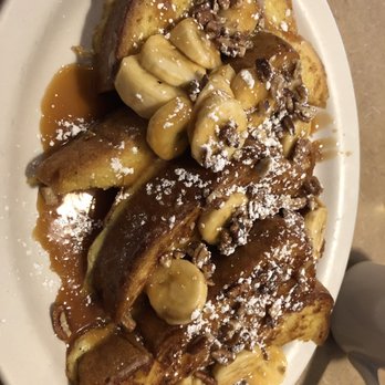 Kristof's Kafe - Banana and Carmel French toast - American Near Me - Davie, Florida