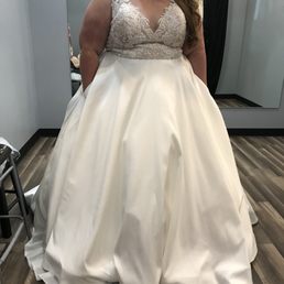 My dress before alterations
