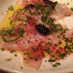 Snapper Crudo. I could eat this everyday!