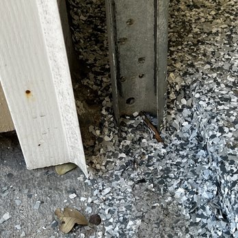 Just Concrete Floors - Mess of flakes - Flooring Near Me Just Concrete Floors - Mess of flakes - Flooring Near Me