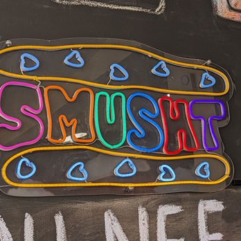 Smusht - Signage - Desserts Near Me - Port Washington, New York Smusht - Signage - Desserts Near Me - Port Washington, New York