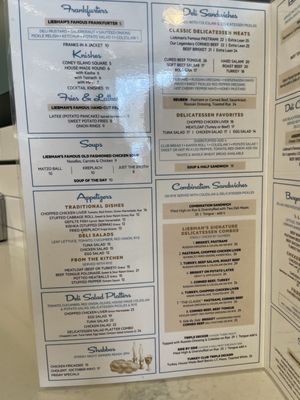 Menu photo 4 Liebman's Ardsley, NY