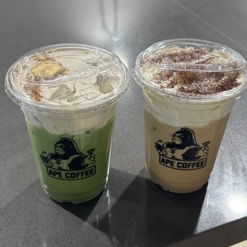 Ape Coffee - Ape matcha Tiramisu coffee - Coffee & Tea Near Me - Orange, California Ape Coffee - Ape matcha Tiramisu coffee - Coffee & Tea Near Me - Orange, California