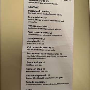 Incazteca - Menu - Peruvian Near Me - Port Chester, New York
