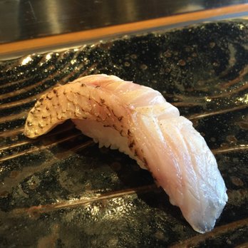 Sushi Shunka - Omakase #11/17) Amakutsu/Nodoguro (Blackthroat Snapper) - Sushi Bars Near Me - Costa Mesa, California Sushi Shunka - Omakase #11/17) Amakutsu/Nodoguro (Blackthroat Snapper) - Sushi Bars Near Me - Costa Mesa, California