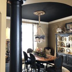 Hillis Brothers Painting - Black Accents on Ceiling and Walls