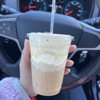 Sacred Grounds Coffee - I Don't Know Latte. - Coffee & Tea Near Me - Houston, Texas