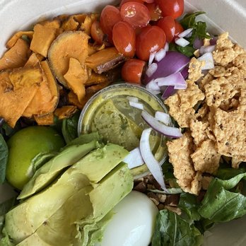 sweetgreen - Garden Cobb (sub Blue Cheese for Parmesan Crisps and dressing) $12.25 - Salad Near Me - Los Angeles, California sweetgreen - Garden Cobb (sub Blue Cheese for Parmesan Crisps and dressing) $12.25 - Salad Near Me - Los Angeles, California
