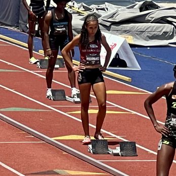 Franklin Field - Girls 400m hurdles heat - championship - Stadiums & Arenas Near Me - Philadelphia, Pennsylvania Franklin Field - Girls 400m hurdles heat - championship - Stadiums & Arenas Near Me - Philadelphia, Pennsylvania