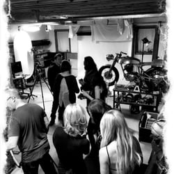 Bliss Studio - Shoot for our ad.