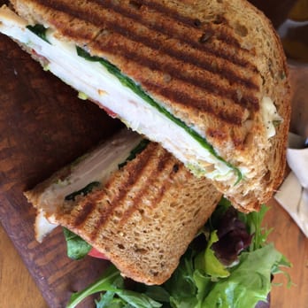 The Source Cafe - Turkey panini, creamy, crunchy, and just the right amount of greens, heavenly - Juice Bars & Smoothies Near Me - Hermosa Beach, California