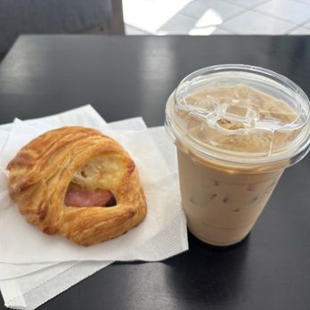 Preligen’s Artisan Bakery - ham and cheese croissant + iced latte - Bakeries Near Me - San Jose, California Preligen’s Artisan Bakery - ham and cheese croissant + iced latte - Bakeries Near Me - San Jose, California