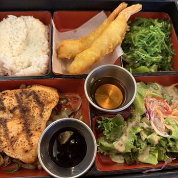 Sushi Sakana - Grilled Salmon bento - Sushi Bars Near Me - Plano, Texas