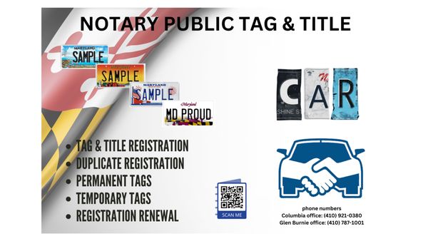 Notary Public Tag & Title