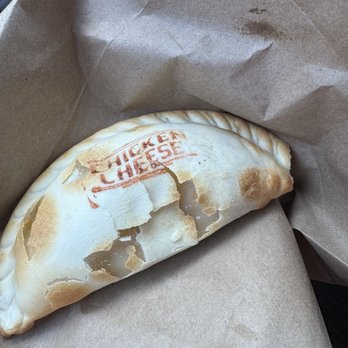 Thimi's Empanadas - As it says, Chicken and Cheese empanada - Empanadas Near Me - Chicago, Illinois