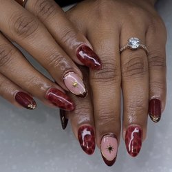 Day Nail Bar - Brown Fall Nail Art at Day Nail Bar. CALL(408)591-1166 4750 Almaden Expy, San Jose, CA, 95118. Follow Us: IG @day_nailbar