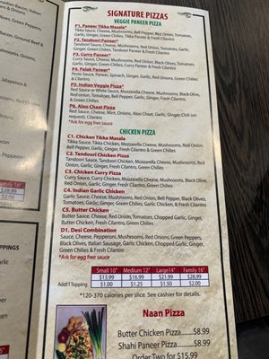 Menu photo 4 Pizza Twist Kent, WA