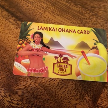 Lanikai Juice - I was lucky enough to receive one of these babies! Gift card! Wooo! - Juice Bars & Smoothies Near Me - Honolulu, Hawaii Lanikai Juice - I was lucky enough to receive one of these babies! Gift card! Wooo! - Juice Bars & Smoothies Near Me - Honolulu, Hawaii