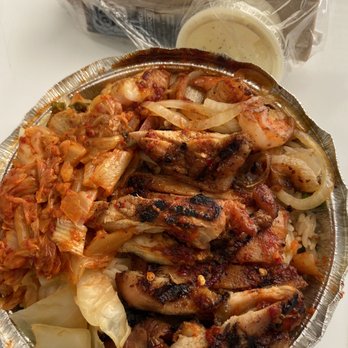 Chimac - KBBQ Chicken/Shrimp Bowl - Chicken Wings Near Me - Houston, Texas Chimac - KBBQ Chicken/Shrimp Bowl - Chicken Wings Near Me - Houston, Texas