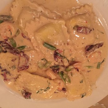 Panza - This was the blue crab ravioli special. So rich and yummy. - Italian Near Me - Boston, Massachusetts
