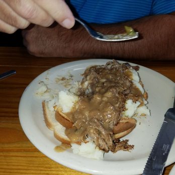 Southern Harmony Cafe - Open faced roast beef sandwich. - Southern Near Me - Dade City, Florida Southern Harmony Cafe - Open faced roast beef sandwich. - Southern Near Me - Dade City, Florida
