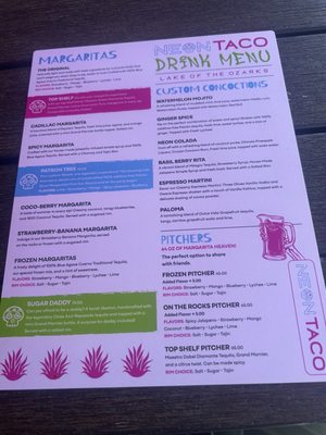 Menu photo 2 Neon Taco Lake Ozark, MO Menu photo 2 Neon Taco Lake Ozark, MO